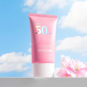 Japan Sakura Sunscreen SPF 50 PA+++ (SSC-001)