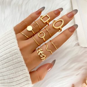 Trendy finger ring set (SSR-005)