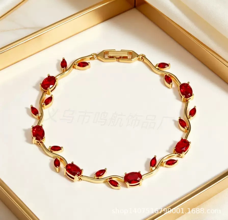 Trendy tulip bracelet ((SSB-007)