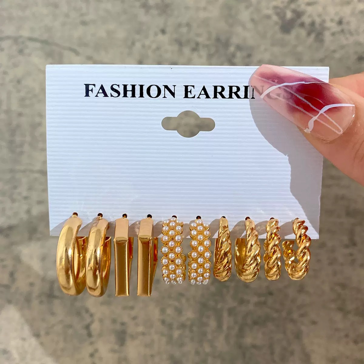 Trendy earrings set (SSE-001)