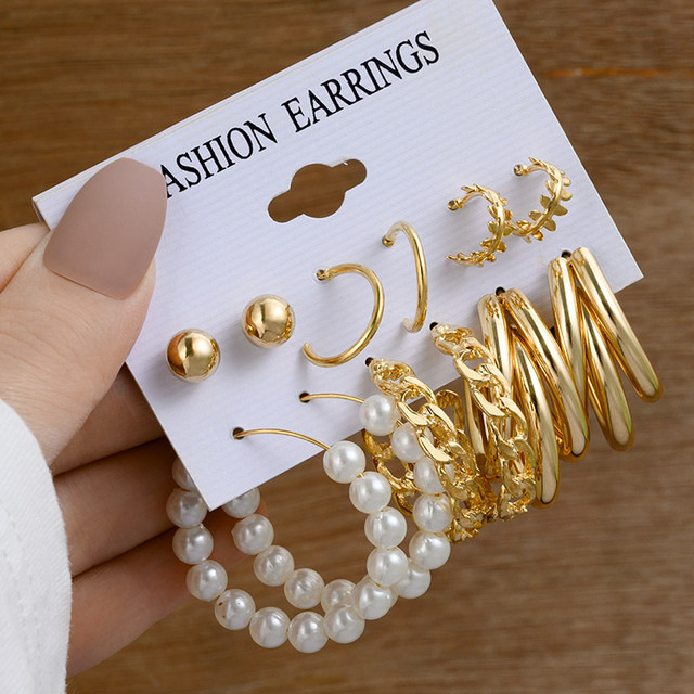 Trendy earrings set (SSE-005)