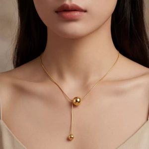 Stainless steel ball pendant (SSN-006)